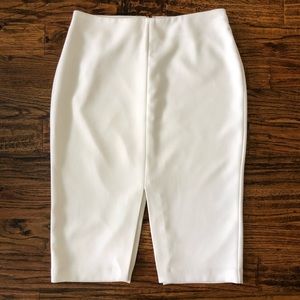 White Pencil Skirt - Size 6